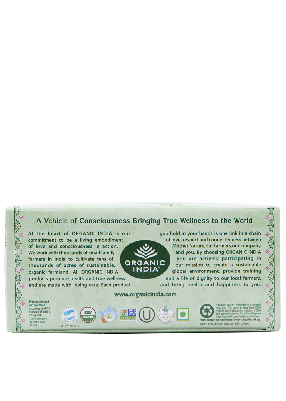 Organic Tulsi Tea, Organic India (25teabags)