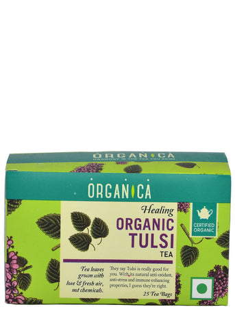 Organic Tulsi Tea, Organica (25 tea bags)