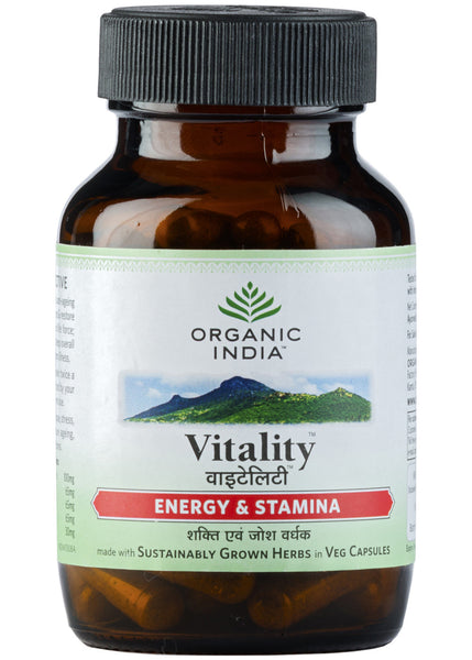 Organic Vitality capsules, Organic India (60gm)