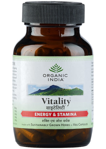 Organic Vitality capsules, Organic India (60gm)