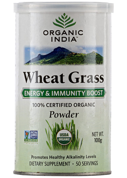 Organic Wheat Grass Powder, Organic India (100gm)