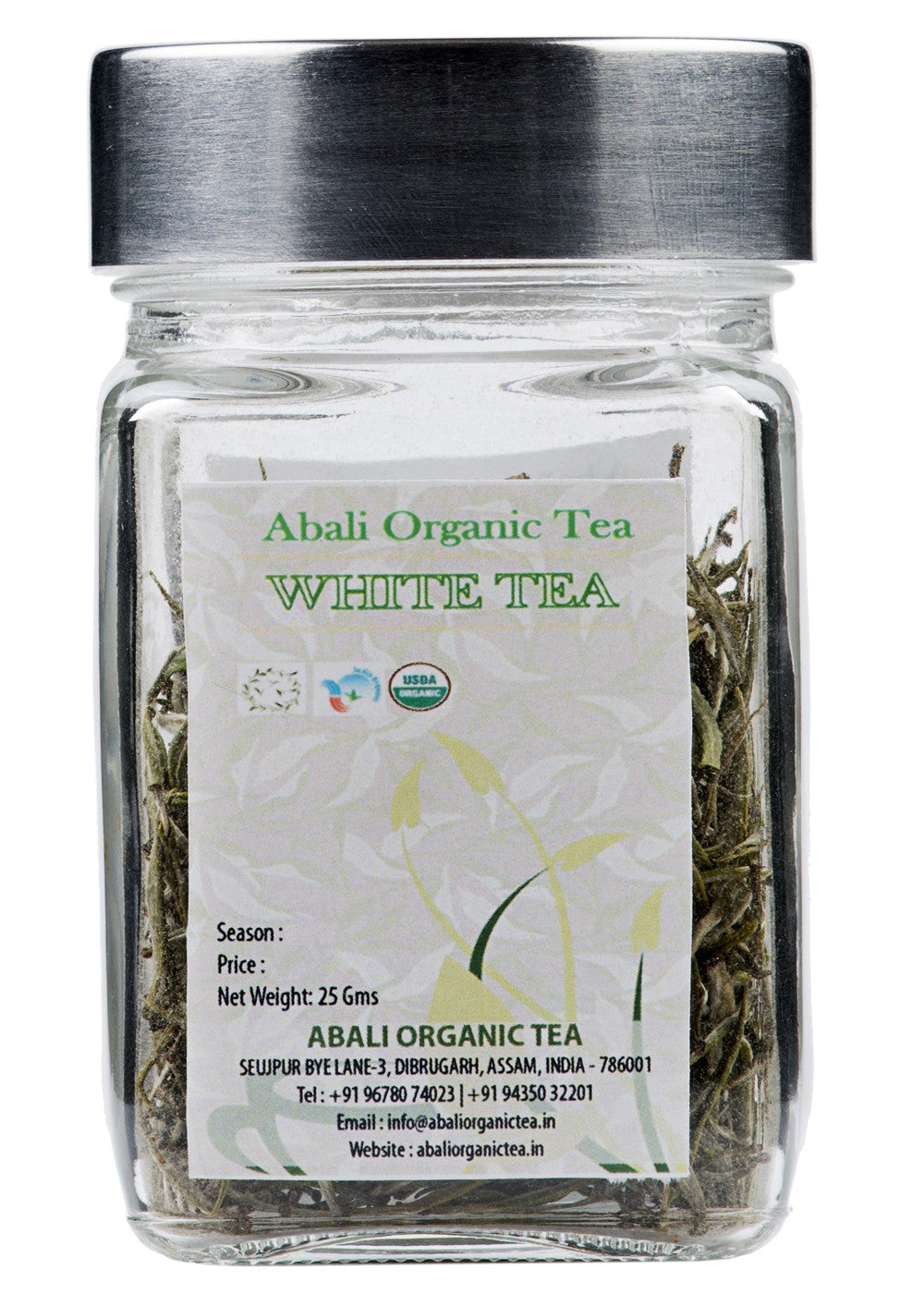 Organic White Tea, Abali Tea (25gm)