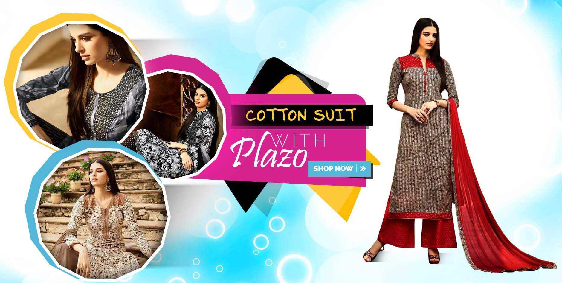 Buy Cotton Salwar Suit Online